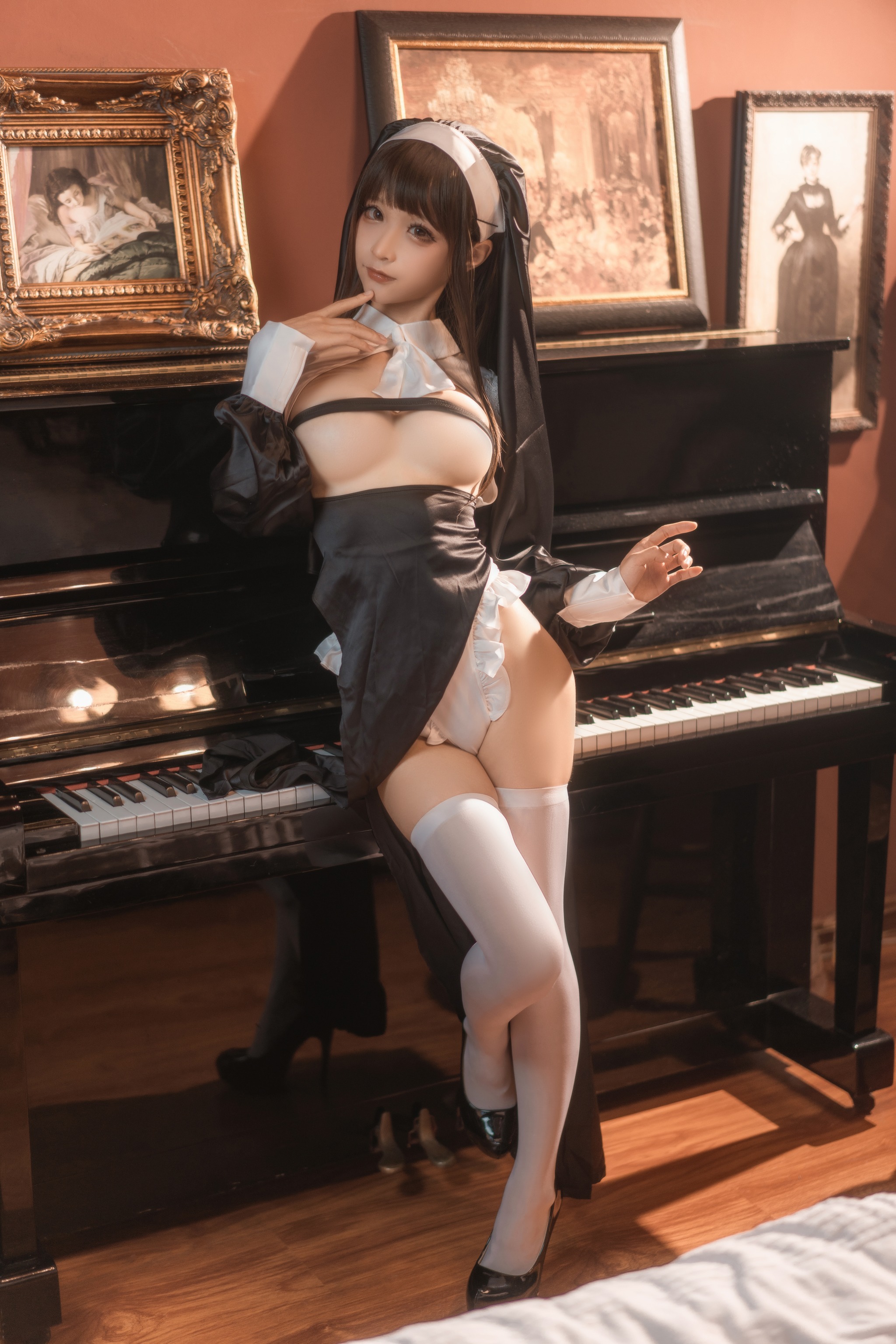 蠢沫沫 - NO.174 仆-修女 [42P]-XikXak